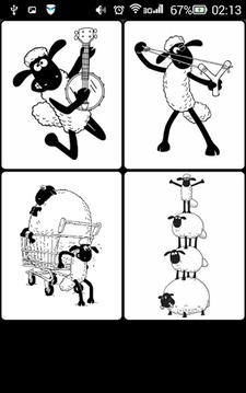 Sheep shaun paint游戲截圖2