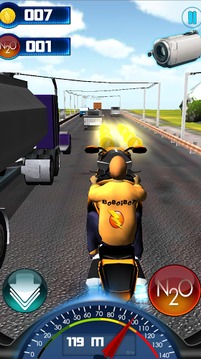 Boboi Motorbike Galaxy Racing游戲截圖3