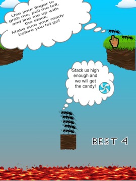 Fire Ants stacking ant towers游戲截圖1