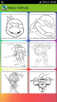 Cartoons Coloring Book游戲截圖5
