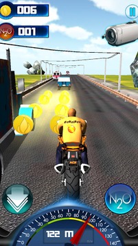 Boboi Motorbike Galaxy Racing游戲截圖2