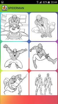 Cartoons Coloring Pages游戲截圖3