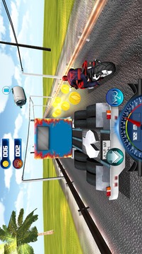 Fast Spider Motorbike Racing游戲截圖2