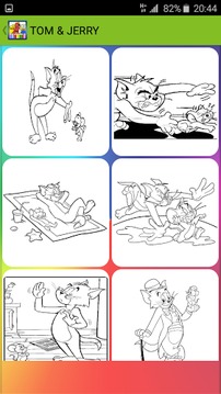 Cartoons Coloring Pages游戲截圖4