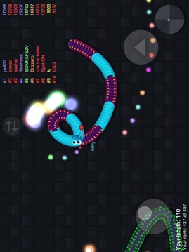 Battle Snake Worm Bot IO游戏截图4