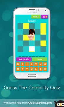 Guess the Celebrity Quiz游戲截圖3