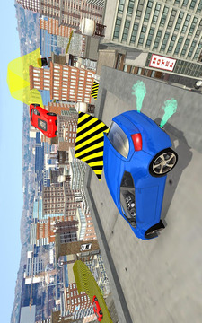 Crazy City Roof Stunts游戏截图3