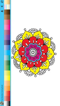 Free Mandala Coloring Book游戲截圖2