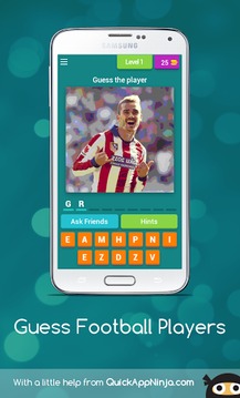 2017 Guess The Football Player游戲截圖1