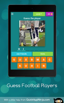 2017 Guess The Football Player游戲截圖5