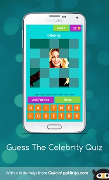 Guess the Celebrity Quiz游戲截圖4