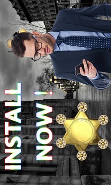 Fidget Police hand spinner游戲截圖5
