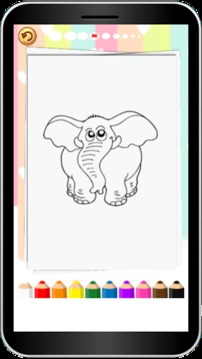 Animals Coloring Book游戲截圖3