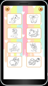 Animals Coloring Book游戲截圖2