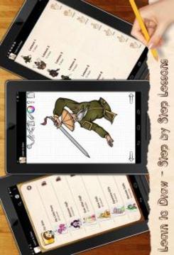 Learn to Draw Ninja Heroes Shadow Fight游戲截圖1
