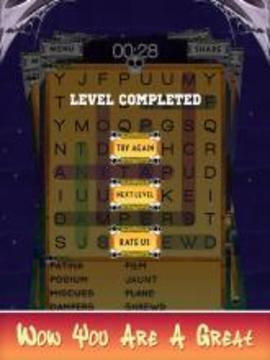 Hunted Word Mania:Word Puzzle Game游戲截圖5