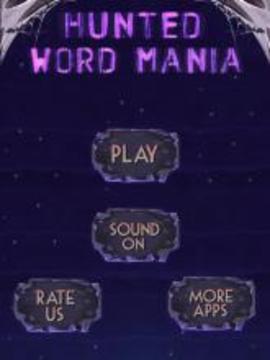 Hunted Word Mania:Word Puzzle Game游戲截圖1
