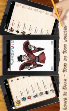 Learn to Draw Ninja Heroes Shadow Fight游戲截圖4