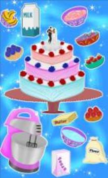 Heart Wedding Cake Cooking游戲截圖1