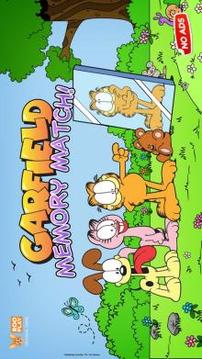 Garfield Memory Match游戲截圖1