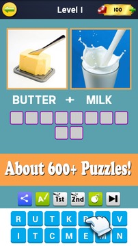 2 Pics 1 Word - 2 Pics Quiz游戲截圖2