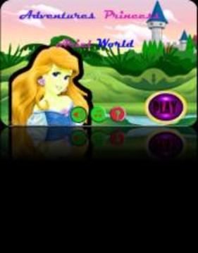 Adventures Princess Ariel World Fast Run First游戲截圖1