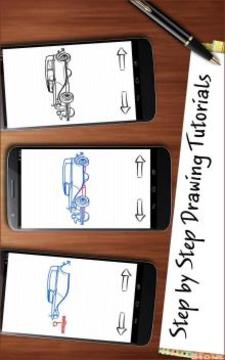 Drawing App Classy Retro Cars游戲截圖1