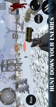 Snow Mountain Army Sniper Shooting Combat War 2018游戲截圖1