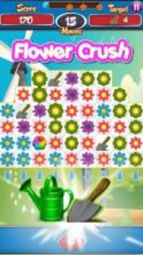 Flower Crush Mania - Match 3 Puzzle游戲截圖2