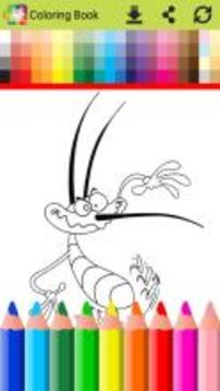 Coloring Game Oggy游戲截圖5