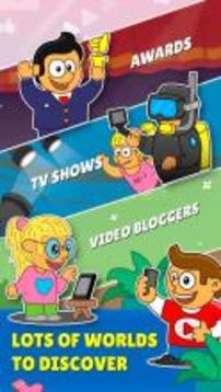 Youtubers Evolution - Clicker游戲截圖1