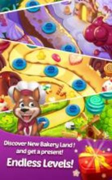 Tasty Magic: Free sweet match 3 puzzle for dessert游戲截圖2