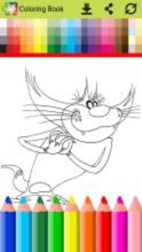 Coloring Game Oggy游戲截圖3