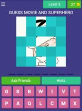 Guess The Movie And Superhero游戲截圖3