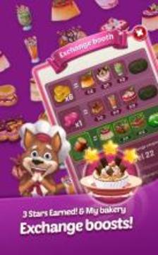 Tasty Magic: Free sweet match 3 puzzle for dessert游戲截圖5