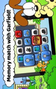 Garfield Memory Match游戲截圖3