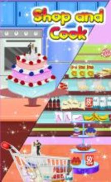 Heart Wedding Cake Cooking游戲截圖4