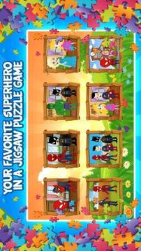 Spider Patrol Superhero Jigsaw Puzzle - Kids Game游戲截圖1