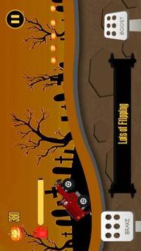 Halloween Monster Car 2018 Fast Stunt Drive Racing游戲截圖3