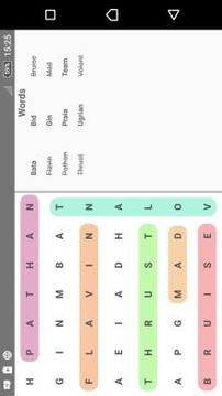 Mots Mêlés Croisés et Fléchés游戏截图4