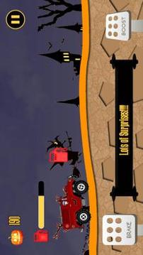 Halloween Monster Car 2018 Fast Stunt Drive Racing游戲截圖4