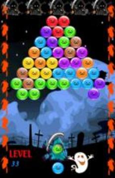 Bubble Shooter Halloween Free游戲截圖1