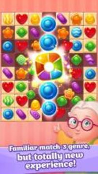 Candy Rush - Sweets House / match-3 game free游戲截圖1