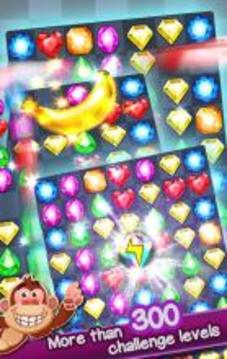 Jewels Bananas Kong | King Of Match 3 Classic游戲截圖2