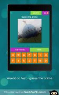 Weeaboo Test - Guess the anime游戲截圖3