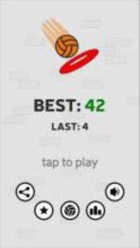 Flappy Balls - Flappy Basketball游戲截圖1