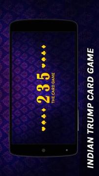 235 or 3 2 5 card game - 2 3 5 Do Teen Paanch Card游戲截圖4