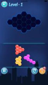 Hexa - block puzzle legend游戲截圖3