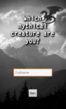 Which myth creature are you?游戲截圖1