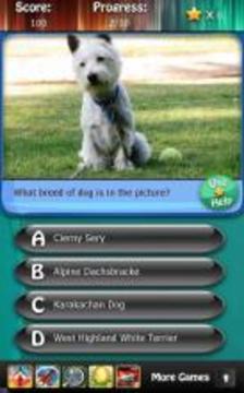 Dog Breeds Quiz HD游戲截圖1
